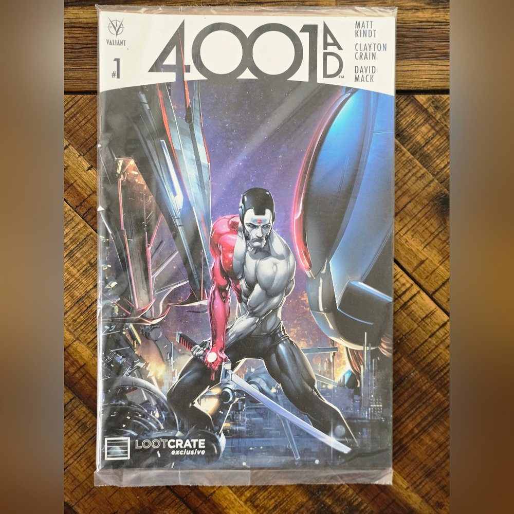 4001 AD Comic Book